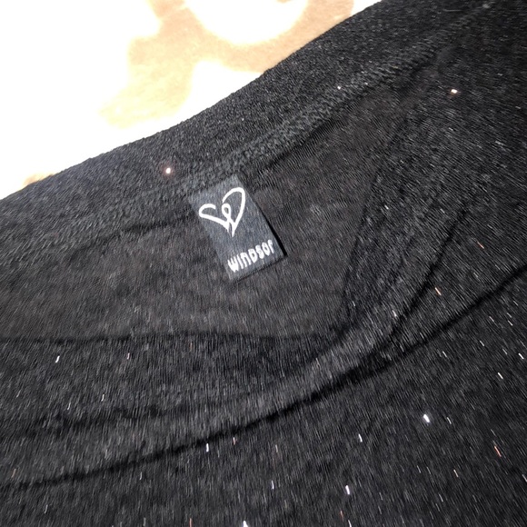 A black glitter High low dress - Picture 3 of 3